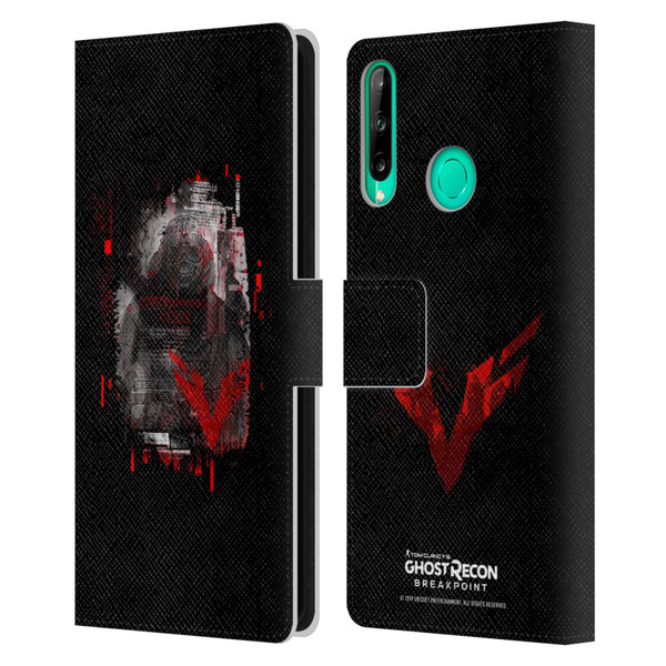 Tom Clancy's Ghost Recon Breakpoint Graphics Wolves Leather Book Wallet Case Cover For Huawei P40 lite E