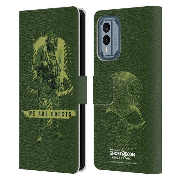 Tom Clancy's Ghost Recon Breakpoint Graphics We Are Ghosts Leather Book Wallet Case Cover For Nokia X30