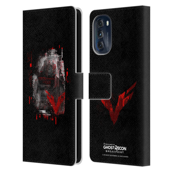Tom Clancy's Ghost Recon Breakpoint Graphics Wolves Leather Book Wallet Case Cover For Motorola Moto G (2022)