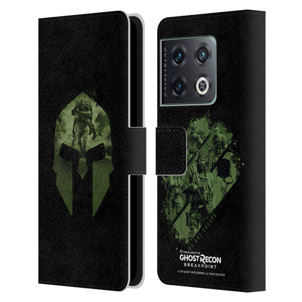 Tom Clancy's Ghost Recon Breakpoint Graphics Nomad Logo Leather Book Wallet Case Cover For OnePlus 10 Pro