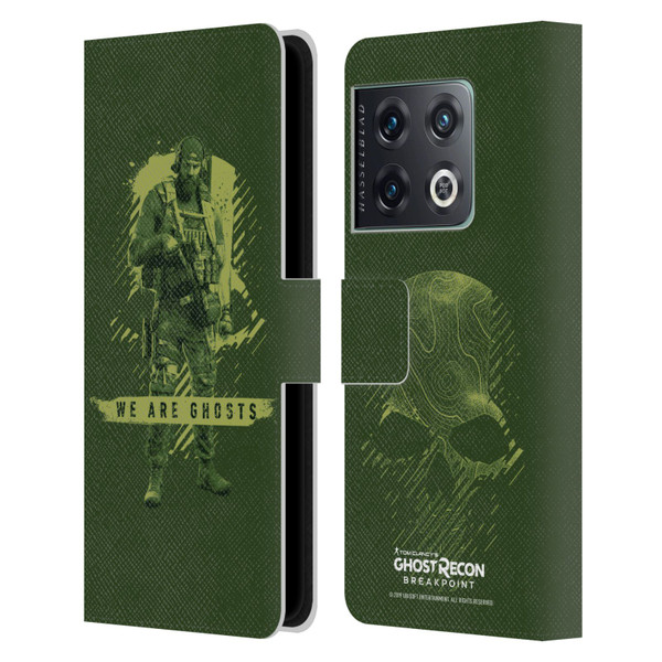 Tom Clancy's Ghost Recon Breakpoint Graphics We Are Ghosts Leather Book Wallet Case Cover For OnePlus 10 Pro