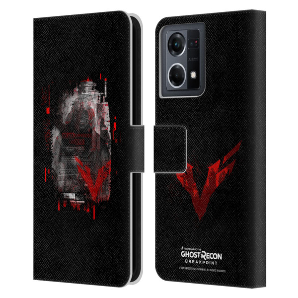 Tom Clancy's Ghost Recon Breakpoint Graphics Wolves Leather Book Wallet Case Cover For OPPO Reno8 4G
