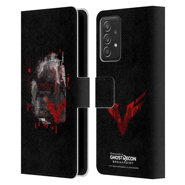 Tom Clancy's Ghost Recon Breakpoint Graphics Wolves Leather Book Wallet Case Cover For Samsung Galaxy A52 / A52s / 5G (2021)