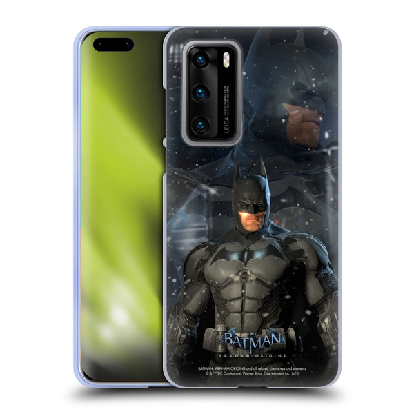 Batman Arkham Origins Characters Batman Soft Gel Case for Huawei P40 5G
