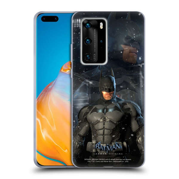 Batman Arkham Origins Characters Batman Soft Gel Case for Huawei P40 Pro / P40 Pro Plus 5G