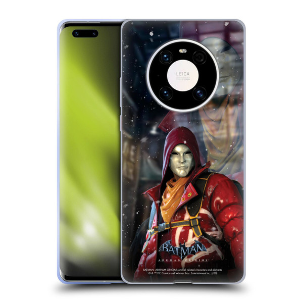Batman Arkham Origins Characters Anarky Soft Gel Case for Huawei Mate 40 Pro 5G