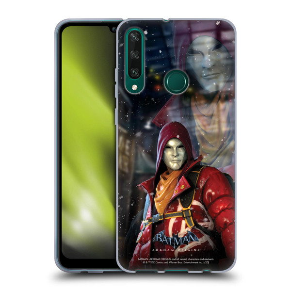 Batman Arkham Origins Characters Anarky Soft Gel Case for Huawei Y6p
