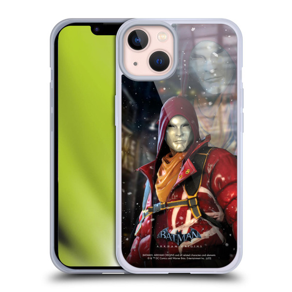 Batman Arkham Origins Characters Anarky Soft Gel Case for Apple iPhone 13