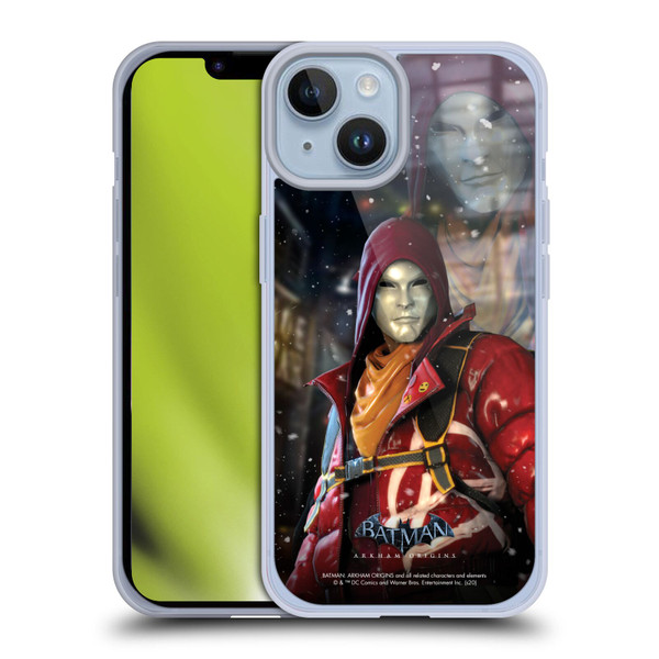Batman Arkham Origins Characters Anarky Soft Gel Case for Apple iPhone 14