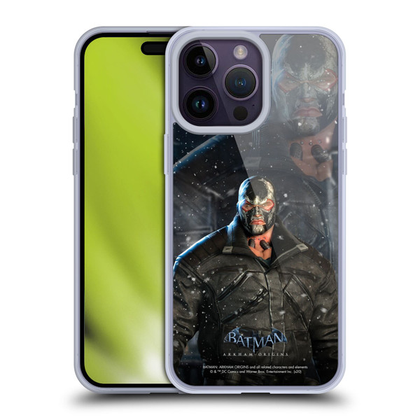 Batman Arkham Origins Characters Bane Soft Gel Case for Apple iPhone 14 Pro Max