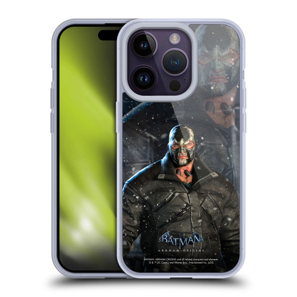 Batman Arkham Origins Characters Bane Soft Gel Case for Apple iPhone 14 Pro