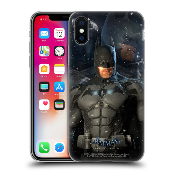 Batman Arkham Origins Characters Batman Soft Gel Case for Apple iPhone X / iPhone XS