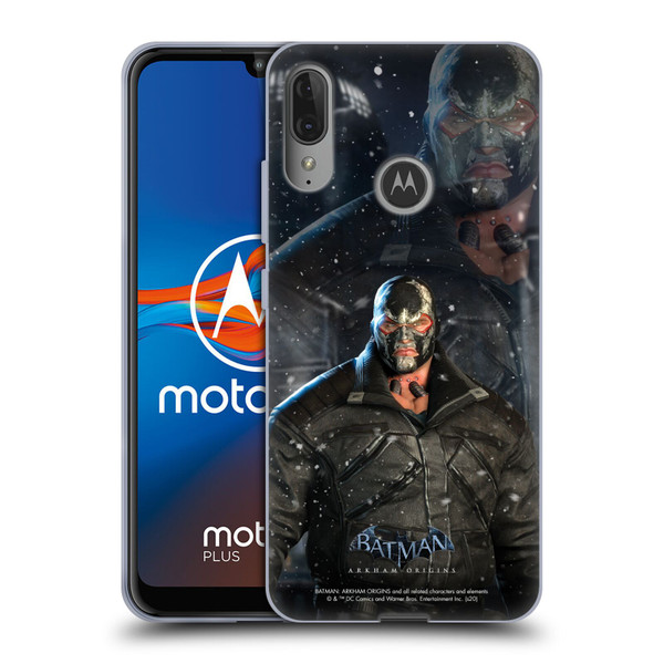 Batman Arkham Origins Characters Bane Soft Gel Case for Motorola Moto E6 Plus