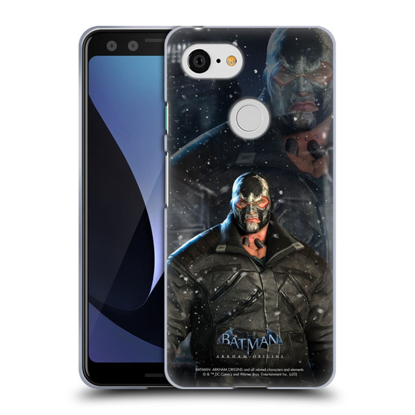 Batman Arkham Origins Characters Bane Soft Gel Case for Google Pixel 3