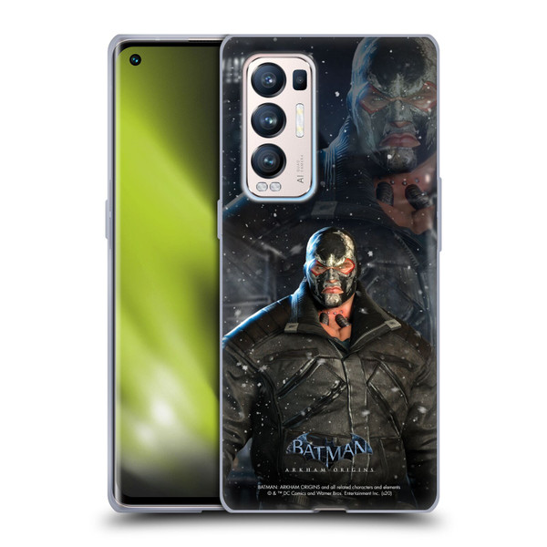 Batman Arkham Origins Characters Bane Soft Gel Case for OPPO Find X3 Neo / Reno5 Pro+ 5G