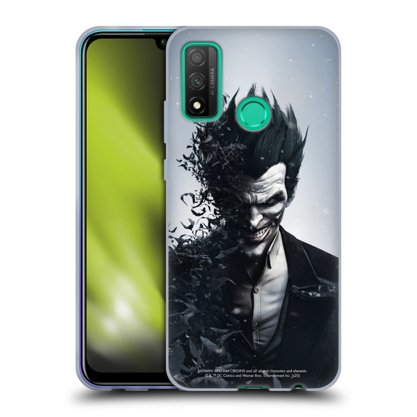 Batman Arkham Origins Key Art Joker Soft Gel Case for Huawei P Smart (2020)