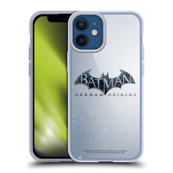 Batman Arkham Origins Key Art Logo Soft Gel Case for Apple iPhone 12 Mini & MagSafe