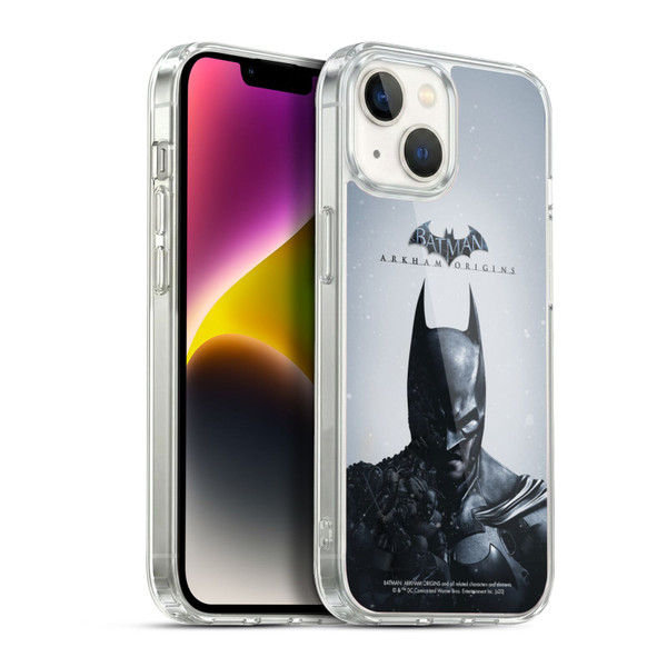 Batman Arkham Origins Key Art Poster Soft Gel Case for Apple iPhone 14