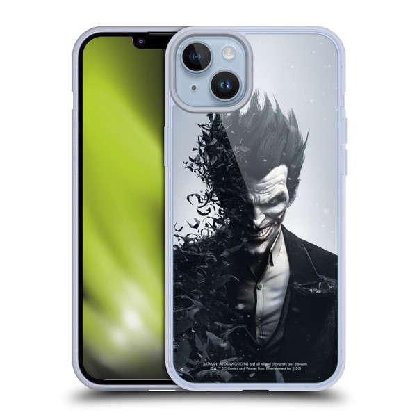 Batman Arkham Origins Key Art Joker Soft Gel Case for Apple iPhone 14 Plus Batman Arkham Origins Key Art Joker Soft Gel Case for Apple iPhone 14 Plus