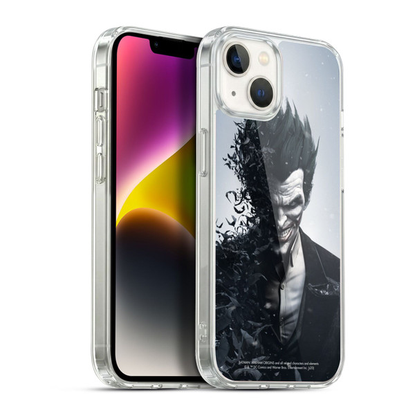 Batman Arkham Origins Key Art Joker Soft Gel Case for Apple iPhone 14 Plus & MagSafe