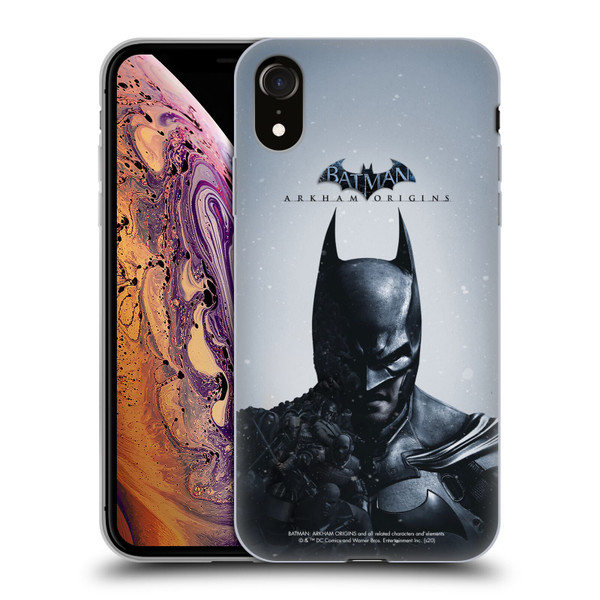 Batman Arkham Origins Key Art Poster Soft Gel Case for Apple iPhone XR