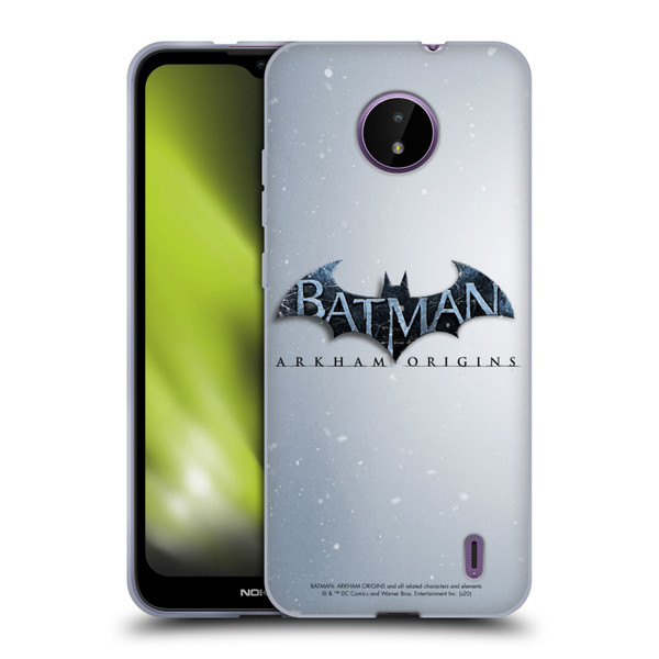 Batman Arkham Origins Key Art Logo Soft Gel Case for Nokia C10 / C20
