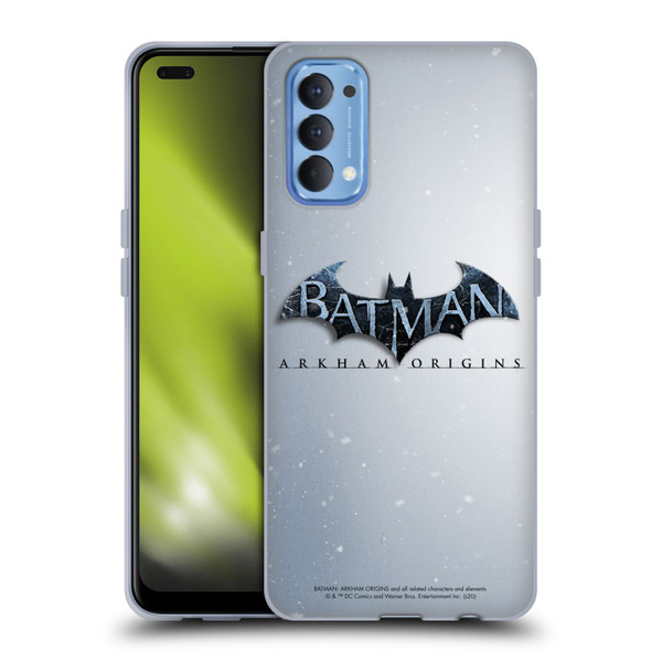 Batman Arkham Origins Key Art Logo Soft Gel Case for OPPO Reno 4 5G