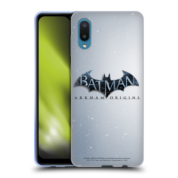 Batman Arkham Origins Key Art Logo Soft Gel Case for Samsung Galaxy A02/M02 (2021)