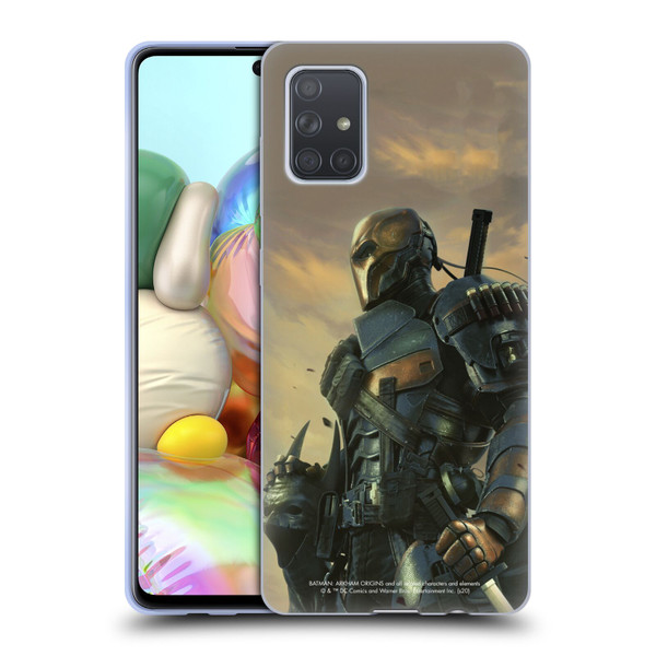 Batman Arkham Origins Key Art Deathstroke 2 Soft Gel Case for Samsung Galaxy A71 (2019)