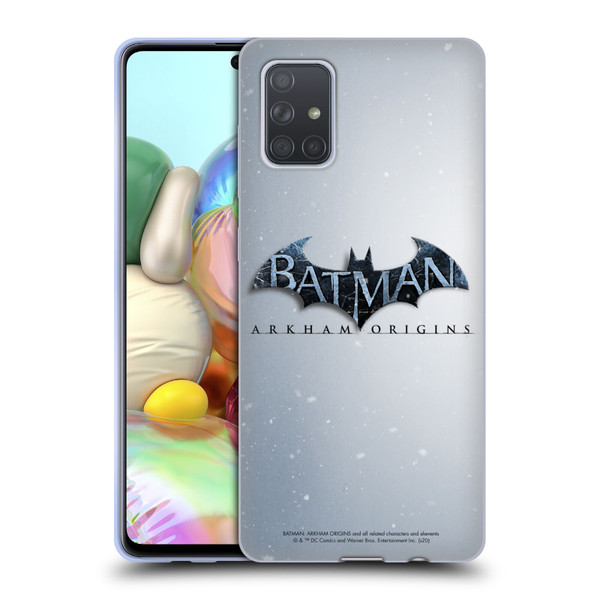 Batman Arkham Origins Key Art Logo Soft Gel Case for Samsung Galaxy A71 (2019)