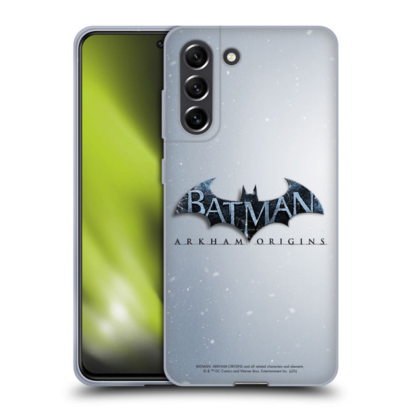 Batman Arkham Origins Key Art Logo Soft Gel Case for Samsung Galaxy S21 FE 5G
