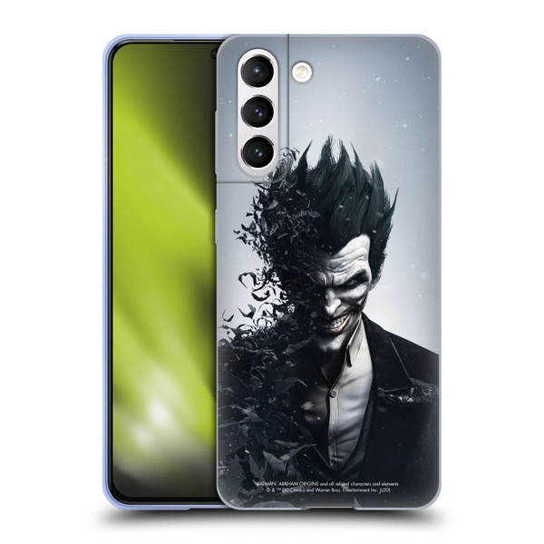 Batman Arkham Origins Key Art Joker Soft Gel Case for Samsung Galaxy S21 5G