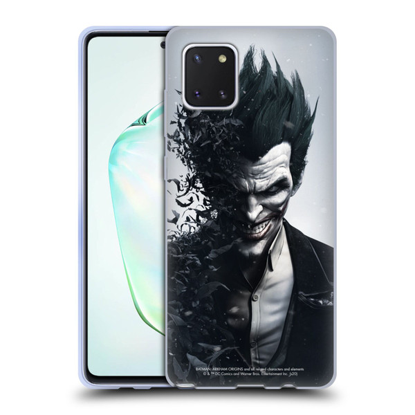 Batman Arkham Origins Key Art Joker Soft Gel Case for Samsung Galaxy Note10 Lite
