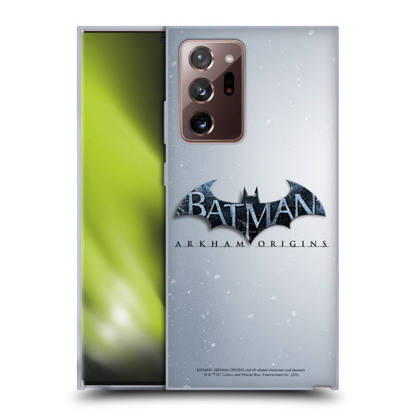 Batman Arkham Origins Key Art Logo Soft Gel Case for Samsung Galaxy Note20 Ultra / 5G