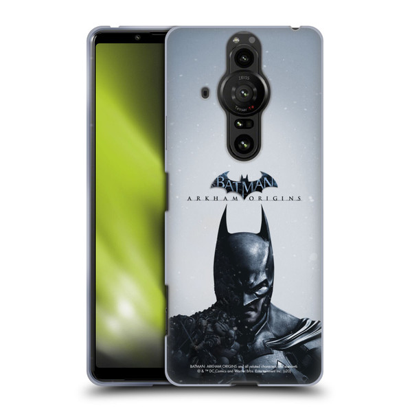Batman Arkham Origins Key Art Poster Soft Gel Case for Sony Xperia Pro-I