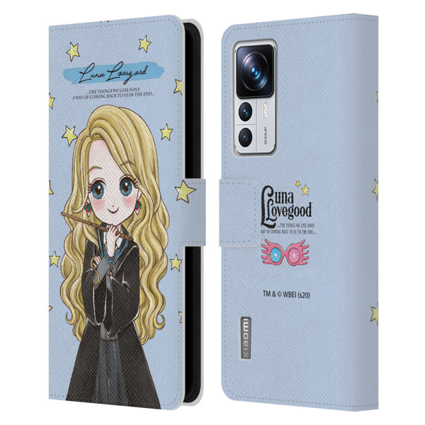 Harry Potter Deathly Hallows XXXVII Luna Lovegood Leather Book Wallet Case Cover For Xiaomi 12T Pro