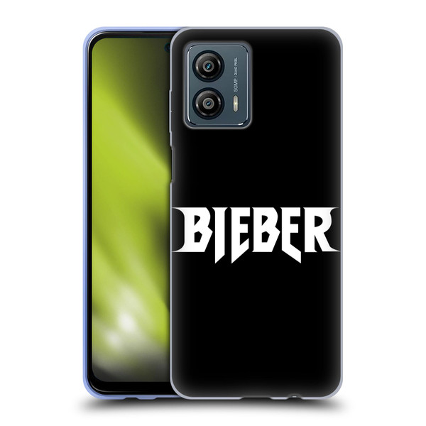 Justin Bieber Tour Merchandise Logo Name Soft Gel Case for Motorola Moto G53 5G