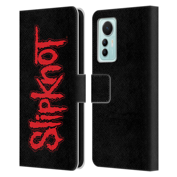 Slipknot Key Art Text Leather Book Wallet Case Cover For Xiaomi 12 Lite