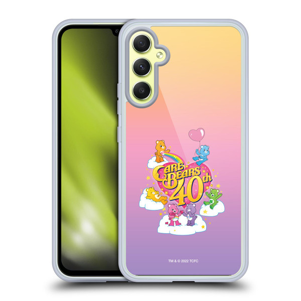 Care Bears 40th Anniversary Celebrate Soft Gel Case for Samsung Galaxy A34 5G