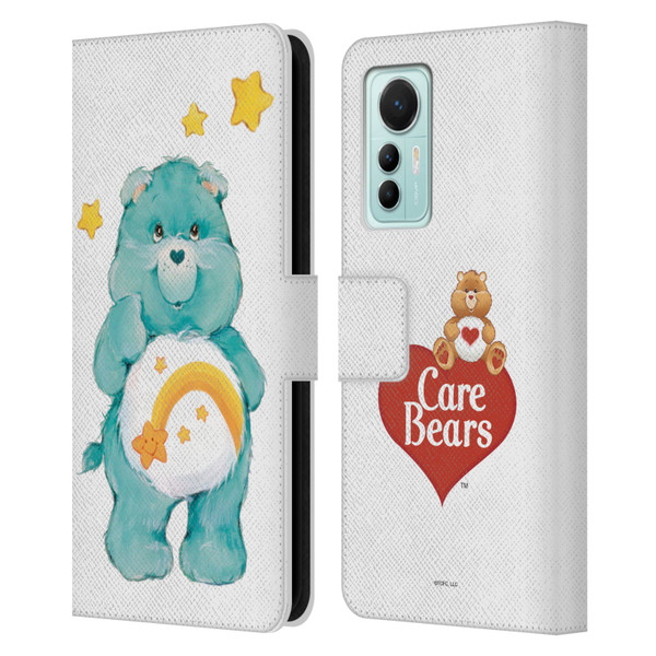 Care Bears Classic Wish Leather Book Wallet Case Cover For Xiaomi 12 Lite
