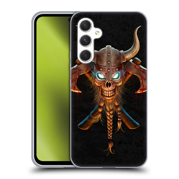 Christos Karapanos Horror 4 Viking Soft Gel Case for Samsung Galaxy A54 5G