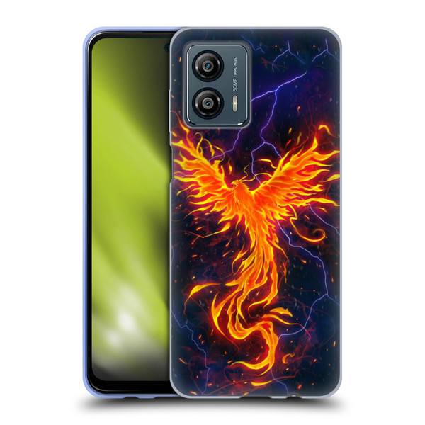 Christos Karapanos Phoenix 3 Rage Soft Gel Case for Motorola Moto G53 5G