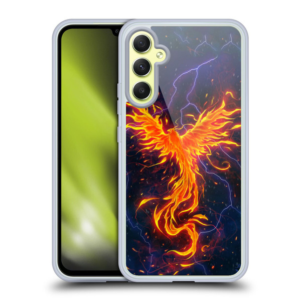Christos Karapanos Phoenix 3 Rage Soft Gel Case for Samsung Galaxy A34 5G