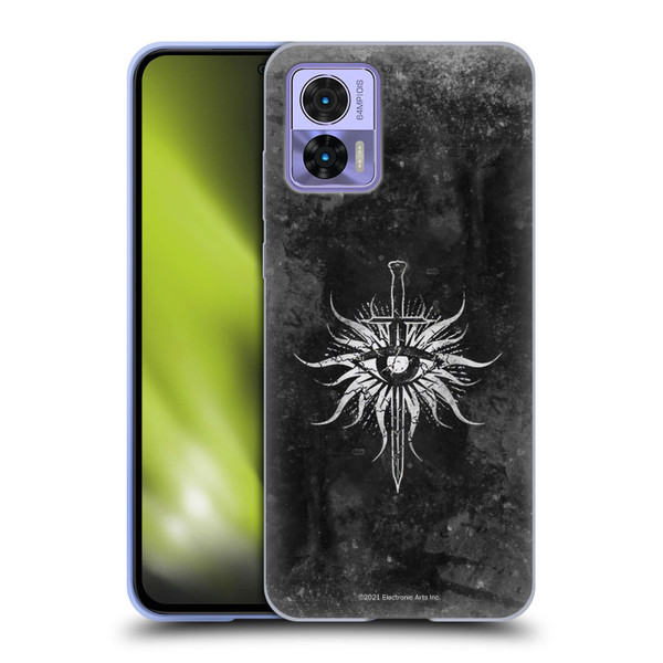 EA Bioware Dragon Age Heraldry Inquisition Distressed Soft Gel Case for Motorola Edge 30 Neo 5G