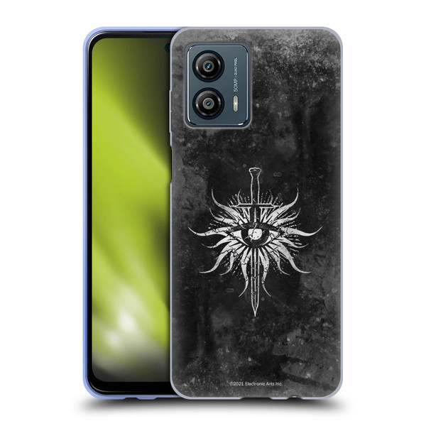 EA Bioware Dragon Age Heraldry Inquisition Distressed Soft Gel Case for Motorola Moto G53 5G
