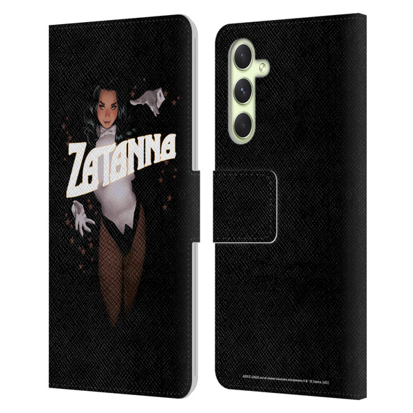 Justice League DC Comics Dark Comic Art Zatanna #15 Leather Book Wallet Case Cover For Samsung Galaxy A54 5G