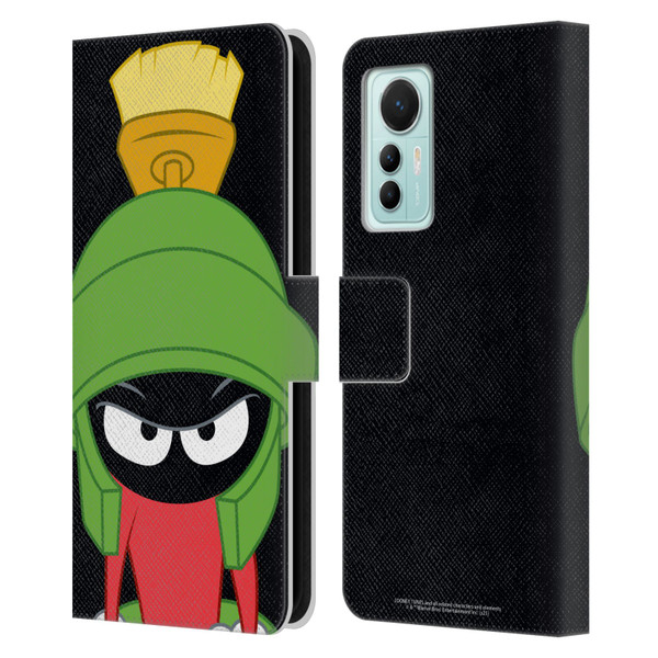 Looney Tunes Characters Marvin The Martian Leather Book Wallet Case Cover For Xiaomi 12 Lite