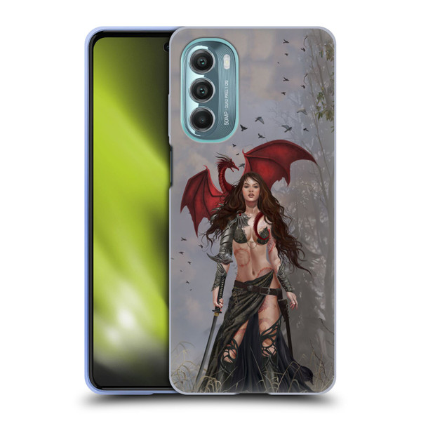 Nene Thomas Gothic Dragon Witch Warrior Sword Soft Gel Case for Motorola Moto G Stylus 5G (2022)