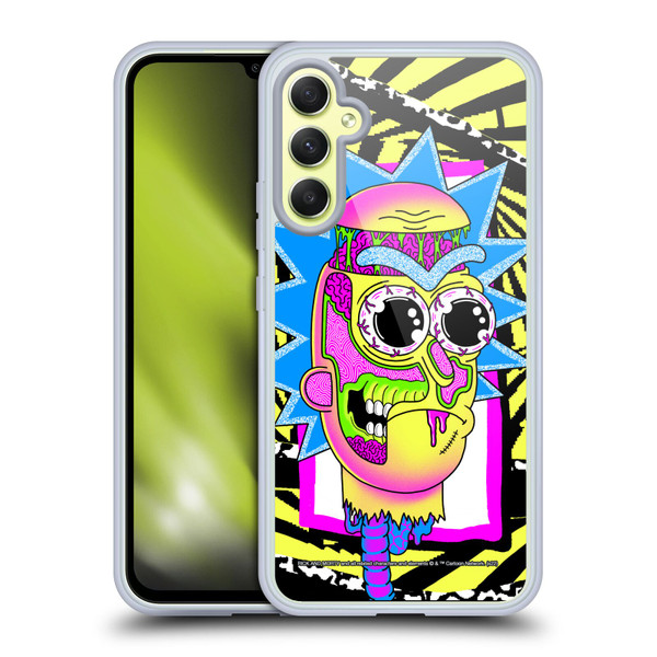 Rick And Morty Season 1 & 2 Graphics Rick Soft Gel Case for Samsung Galaxy A34 5G