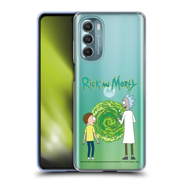 Rick And Morty Season 5 Graphics Character Art Soft Gel Case for Motorola Moto G Stylus 5G (2022)